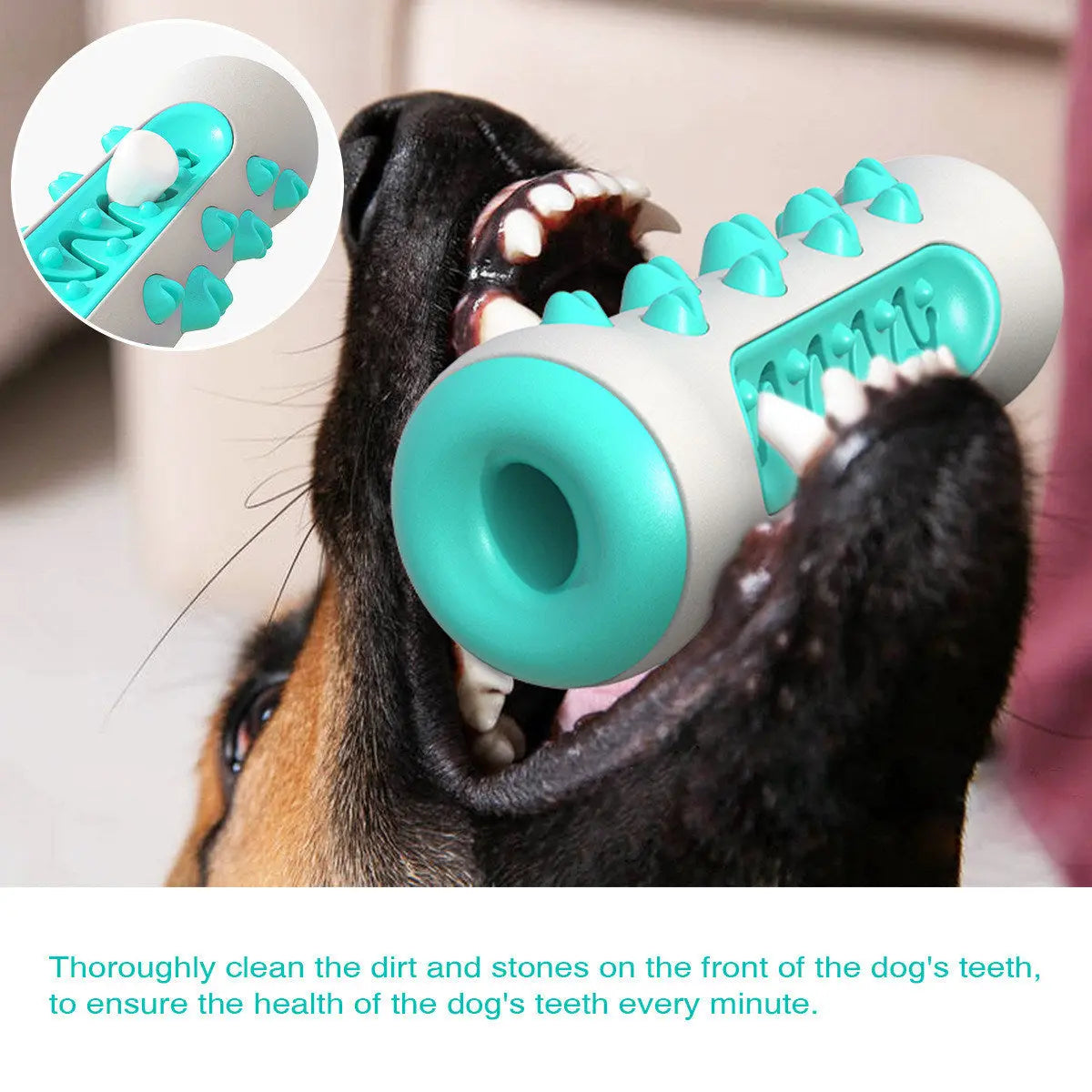 Dog Molar Toothbrush Toys Chew Cleaning Teeth Safe Puppy Dental Care Soft Pet Cleaning Toy Supplies - VINE GLOBAL