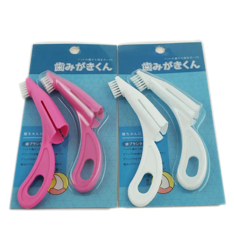 Puppy Finger Toothbrush Dogs Teeth Best Dental Care Cat Finger brush Dental Hygiene Teeth Grooming Brushes for Oral Cleaning - VINE GLOBAL