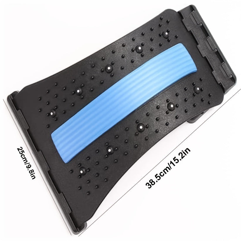 1pc Back Stretcher Massager; Back Massage Neck Stretcher; Back Pain Relief; Back Cracker Board; Posture Corrector; Back Massage - VINE GLOBAL
