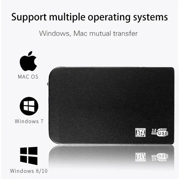 Original High-speed 16TB Portable External Solid State Hard Drive USB3.0 Interface HDD Mobile Hard Drive For Laptop/mac - VINE GLOBAL