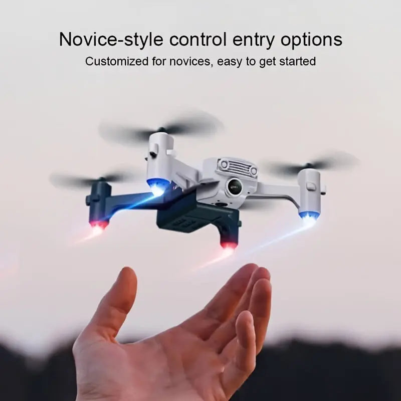4DRC V15 Remote Control Drone; Quadcopter With Lights; Remote Control Flying Toys; Christmas Gifts For Children - VINE GLOBAL