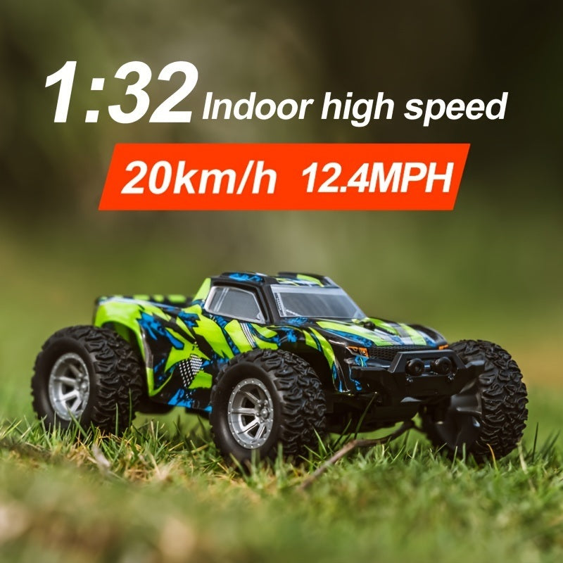 1:32Proportion Remote Control Car; Remote Control Car Max 20 Km/h; 2.4Ghz High-Speed All-terrain Outdoor Electric Toy Car; Boys & Girls Kids Remote Control Car-02 - VINE GLOBAL
