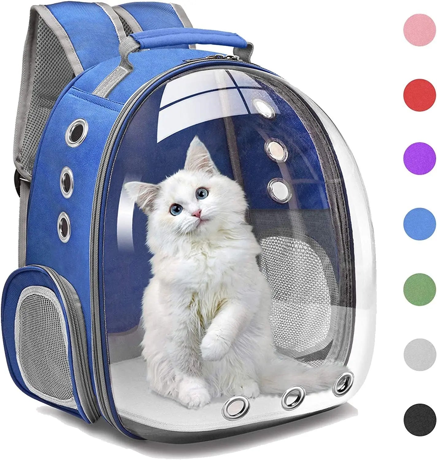 Cat Backpack Carrier Bubble Bag; Small Dog Backpack Carrier for Small Dogs; Space Capsule Pet Carrier Dog Hiking Backpack Airline Approved Travel Carrier - VINE GLOBAL