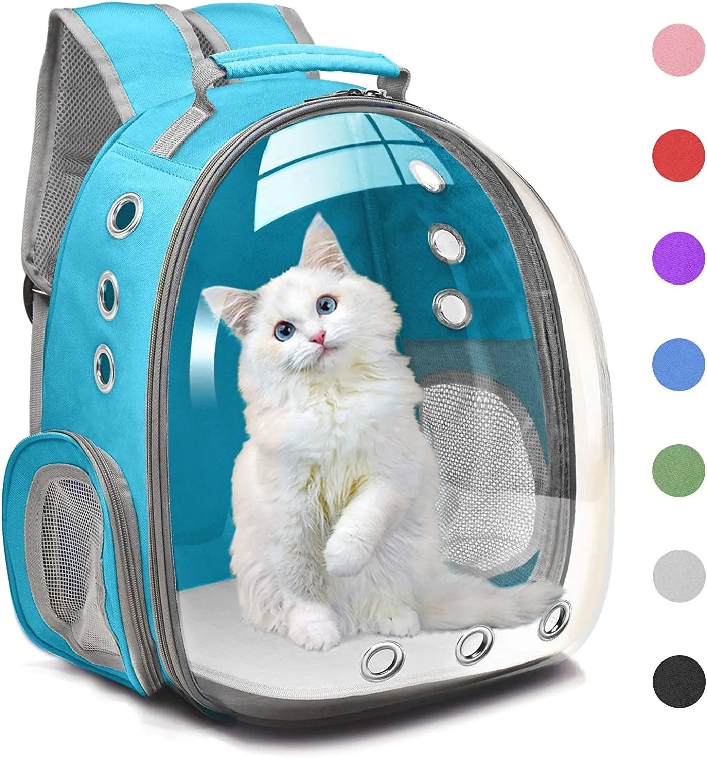 Cat Backpack Carrier Bubble Bag; Small Dog Backpack Carrier for Small Dogs; Space Capsule Pet Carrier Dog Hiking Backpack Airline Approved Travel Carrier - VINE GLOBAL