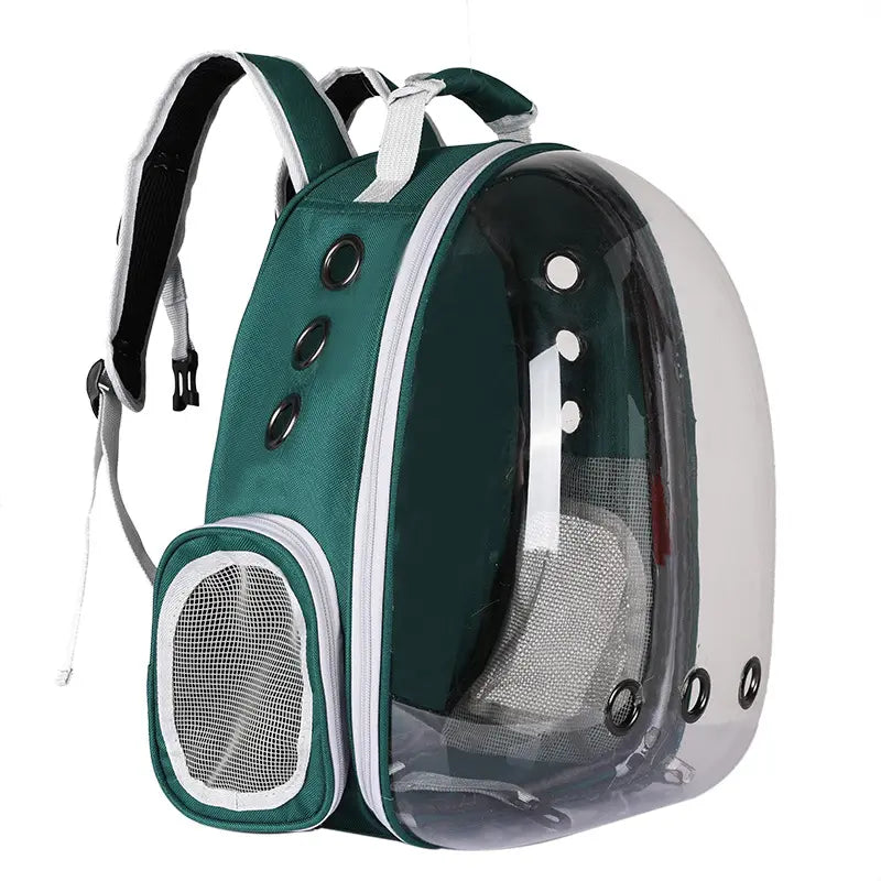 Cat Backpack Carrier Bubble Bag; Small Dog Backpack Carrier for Small Dogs; Space Capsule Pet Carrier Dog Hiking Backpack Airline Approved Travel Carrier - VINE GLOBAL