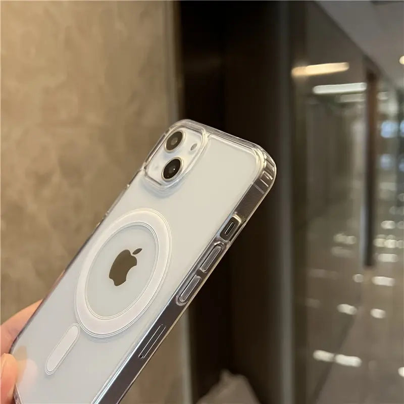 Magsafe Magnetic Wireless Charging Clear Phone Case For IPhone 14 13 12 11 Pro MAX Mini XR X XS Plus - VINE GLOBAL