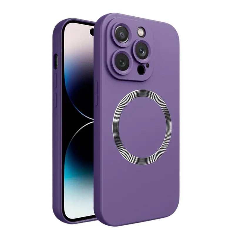 Wireless Charging Magsafe Compatible Magnetic Skin Textile Phone Case For IPhone14 Series; IPhone13 Series; IPhone12 Series; IPhone11 Series ; IPhoneX/XS/XSMax - VINE GLOBAL