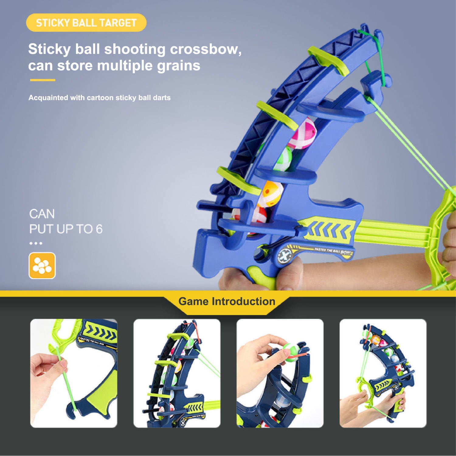 Montessori Throw Sport Slingshot Target Sticky Ball (12 balls) Dartboard Board Games Educational Children's outdoor Game toy - VINE GLOBAL