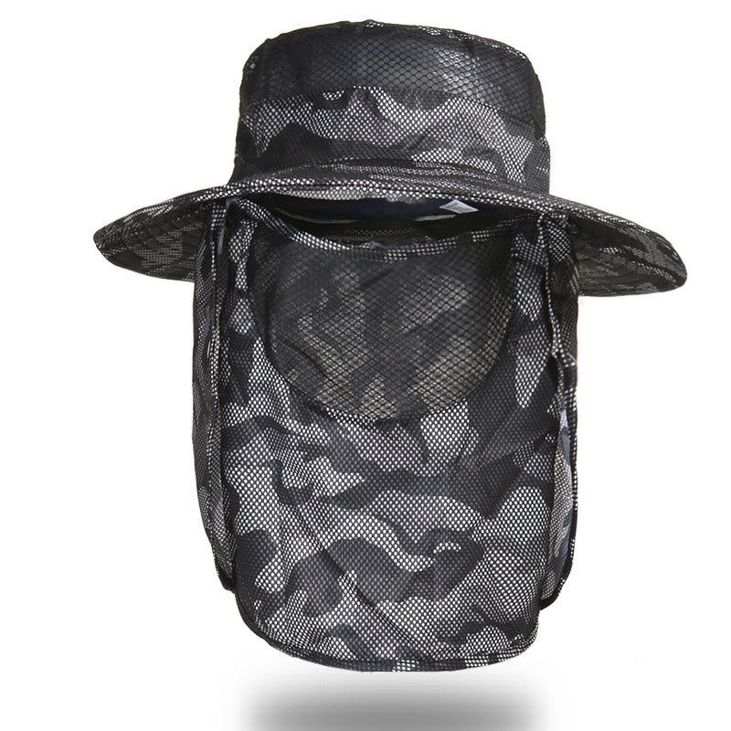 Fishing Hat; Waterproof Sun Protection Boonie Hat For Outdoor Safari Hunting Hiking Gardening - VINE GLOBAL