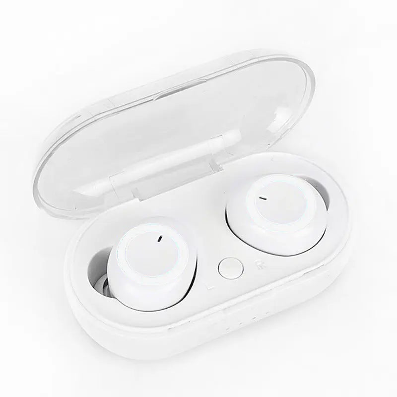 Y50 Bluetooth Headset TWS2 Bluetooth Headset Mini Portable with Wireless Bluetooth Headset 5.0 Touch Touch - VINE GLOBAL