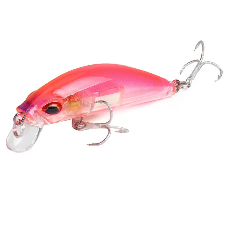 1Pcs Lifelike Luminous Minnow Winter Fishing Lures 70mm/11g Hard Artificial Bait Fish Tackle Crankbaits Fishing Accessories - VINE GLOBAL