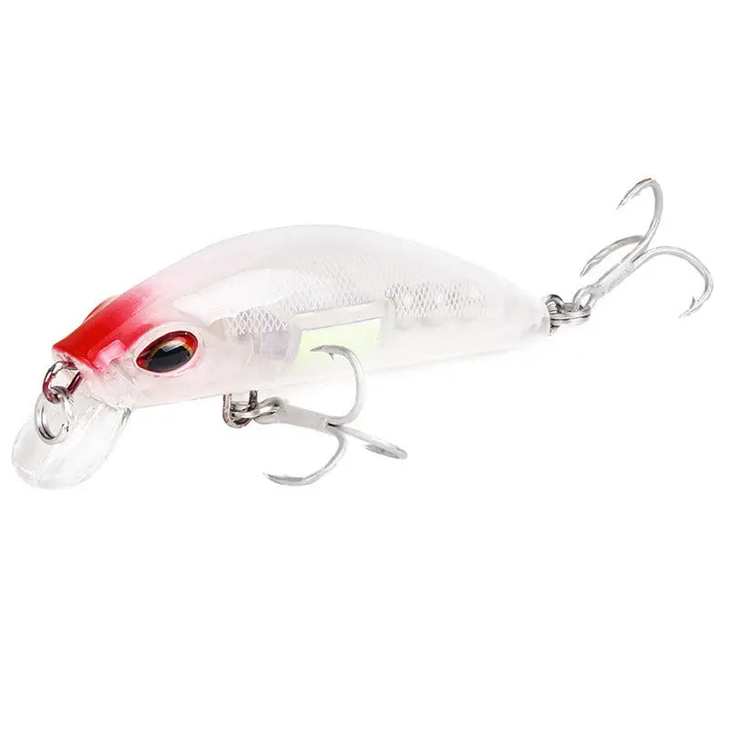 1Pcs Lifelike Luminous Minnow Winter Fishing Lures 70mm/11g Hard Artificial Bait Fish Tackle Crankbaits Fishing Accessories - VINE GLOBAL