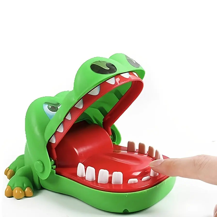 Crocodile Teeth Toys Game For Kids; Alligator Biting Finger Dentist Games Funny For Party And Children Game Of Luck; Pranks - VINE GLOBAL