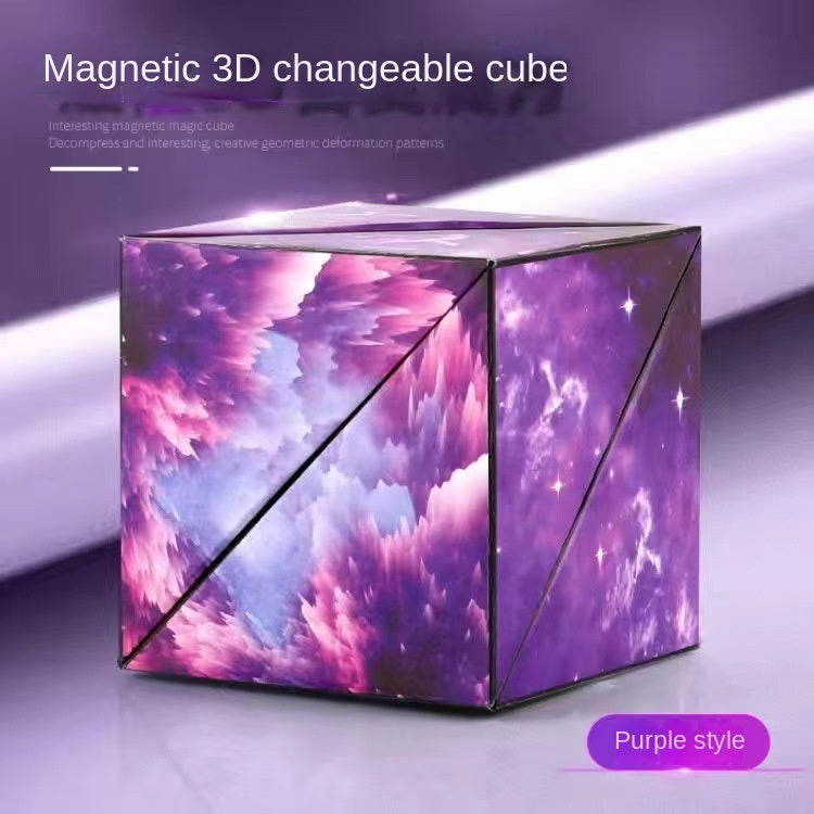 3D Magnetic Deformation Magnetic Solid Geometric Equation Capri Infinity Equation 36pcs High Magnetic Insulation Surface 4 In 1 - VINE GLOBAL