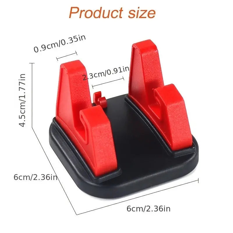 Car Phone Holder 360 Degree Rotation Dashboard Mount Simple Auto Mobile Phone GPS Navigation Stand For Xiaomi Iphone 12 13 - VINE GLOBAL