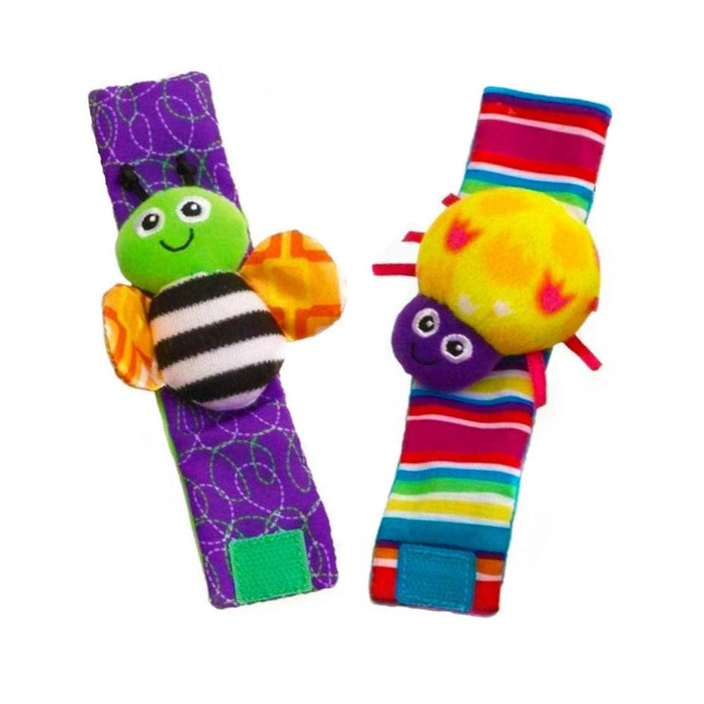 Baby Infant Rattle Socks Toys 3-6 to 12 Months Girl Boy Learning Toy - VINE GLOBAL