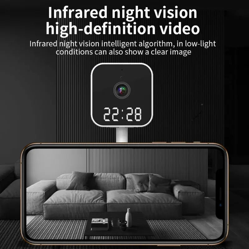 K01 1080p Wall Plug Camera Surveillance Video Voice Recorder IP Cam Indoor Home Security Clock Cameras Random Color Hidden built in 32GB - VINE GLOBAL