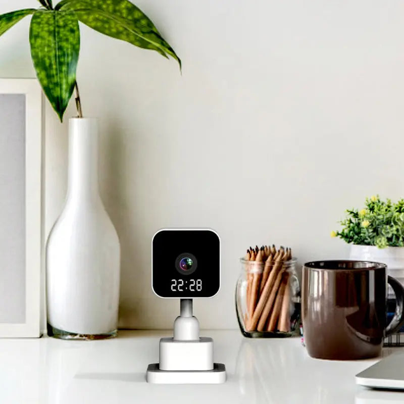 K01 1080p Wall Plug Camera Surveillance Video Voice Recorder IP Cam Indoor Home Security Clock Cameras Random Color Hidden built in 32GB - VINE GLOBAL