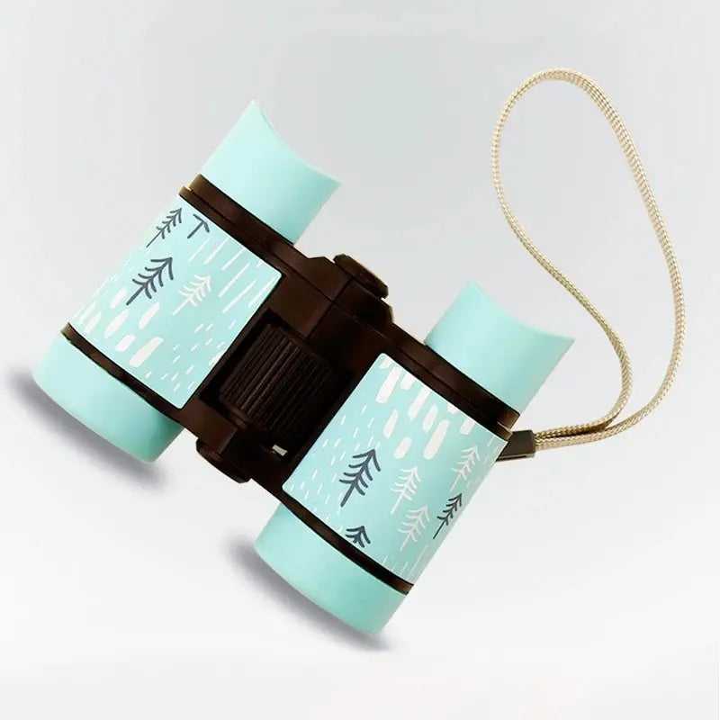 4X30mm Kids Binocular Telescopes Children Educational Folding Telescope Outdoor Bird Watching Optics Telescope Christmas Gift - VINE GLOBAL