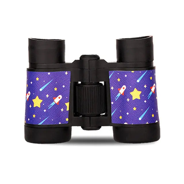 4X30mm Kids Binocular Telescopes Children Educational Folding Telescope Outdoor Bird Watching Optics Telescope Christmas Gift - VINE GLOBAL