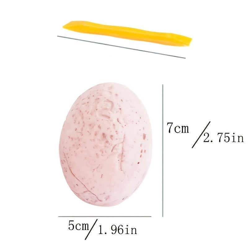 Easter Eggs Surprise Gift; Boy Girl Dinosaur Fossil Archaeological Dig Children's DIY Handmade Treasure Digging Toys - VINE GLOBAL