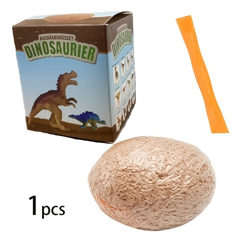 Easter Eggs Surprise Gift; Boy Girl Dinosaur Fossil Archaeological Dig Children's DIY Handmade Treasure Digging Toys - VINE GLOBAL