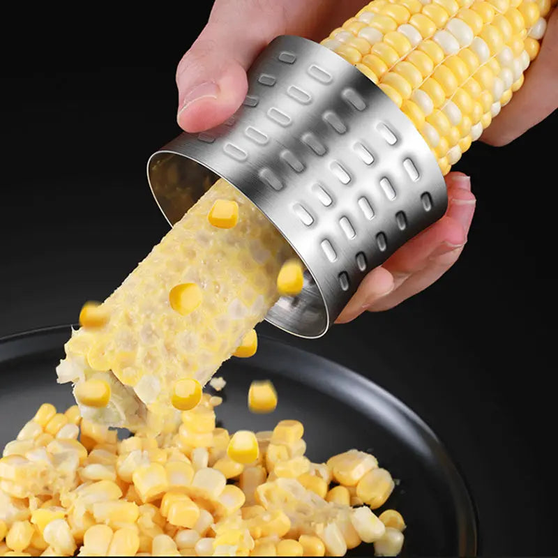 1pc Stainless Steel Corn Cob Stripper Tool - VINE GLOBAL
