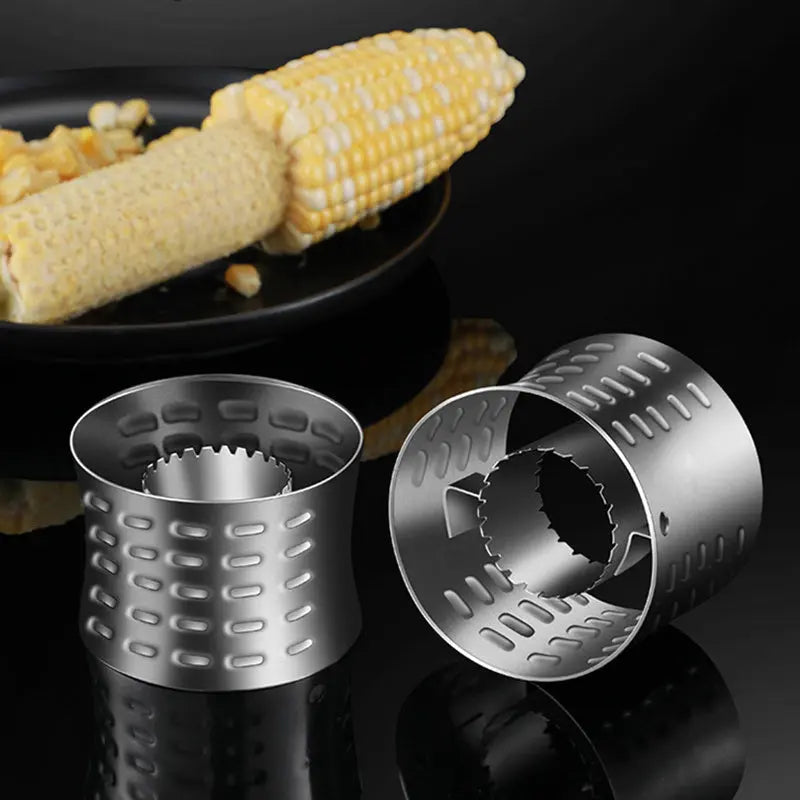 1pc Stainless Steel Corn Cob Stripper Tool - VINE GLOBAL