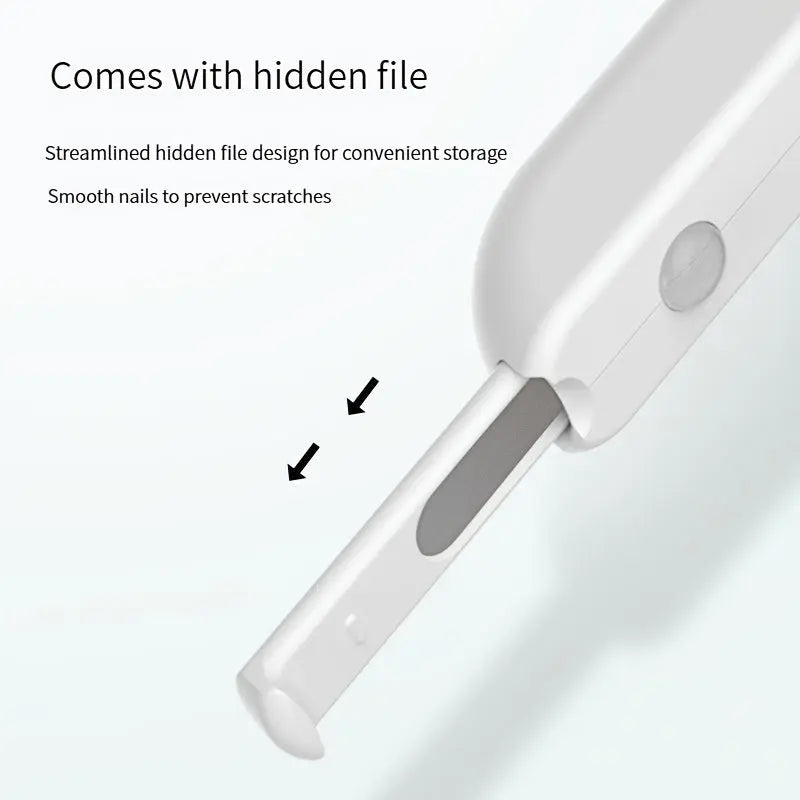 Dog And Cat Nail Clippers, Pet Nail Trimmers With LED Light, And Circular Cut-hole Cat Paw Cutter Dogs Nail Cutter Avoid Excessive Cutting - VINE GLOBAL