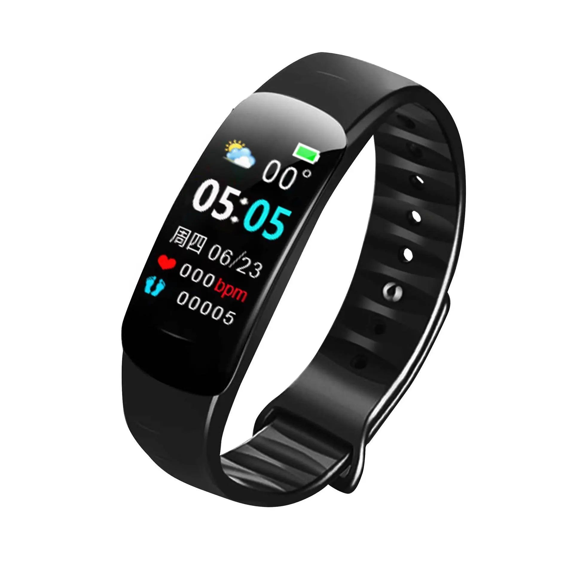 C1 plus smart bracelet e-commerce cross-border foreign trade explosions blood pressure heart rate multi-function step counting bluetooth gifts - VINE GLOBAL