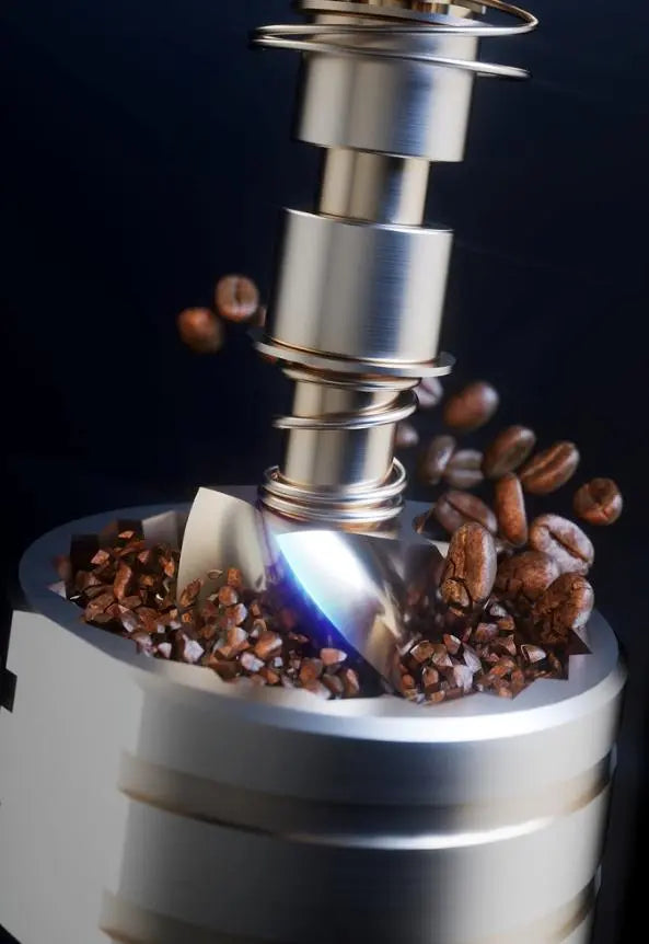 grinding + coffee all-in-one texture classic extraction coffee 25 cups car coffee grinding bean bin capacity 20g 5600mAh cup volume 230ml-280ml non-segment fine tuning - VINE GLOBAL