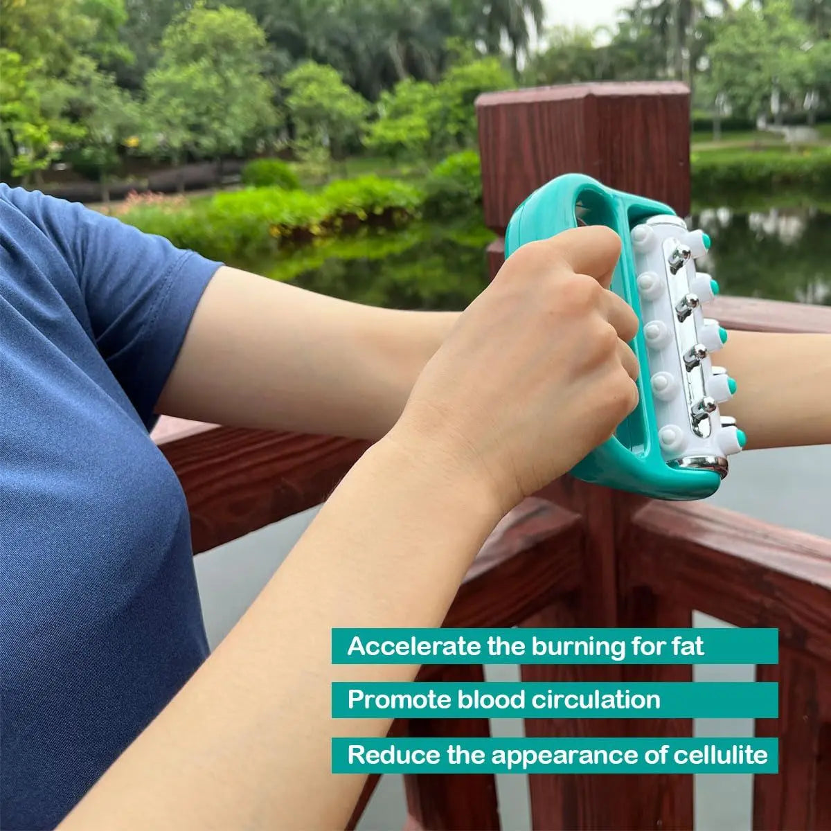 Cellulite Massager Fascia Release And Muscle Massage Roller Mini Trigger Point Deep Tissue Myofascial Release Tool Body Massager For Men And Women - VINE GLOBAL