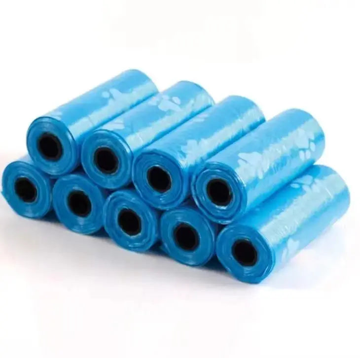 15Pcs/Roll Dog Cat Poop Bag Degradable Pet Garbage Bag Suitable for All Pets Outdoor Home Cleaning Bag For Pet Home Clean - VINE GLOBAL