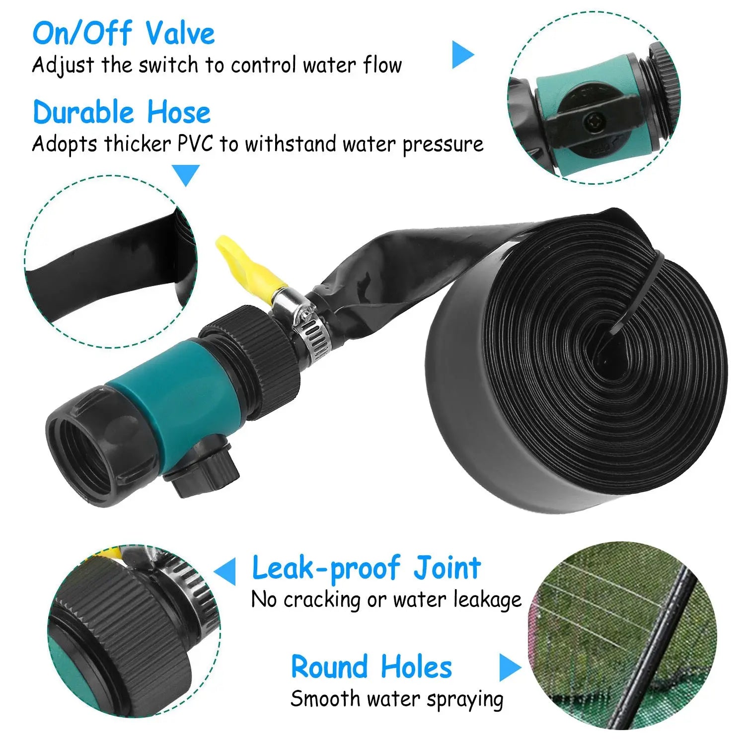 Kids Trampoline Sprinkler Outdoor Water Park Sprinkler for Kids Outdoor Water Game Toys - VINE GLOBAL