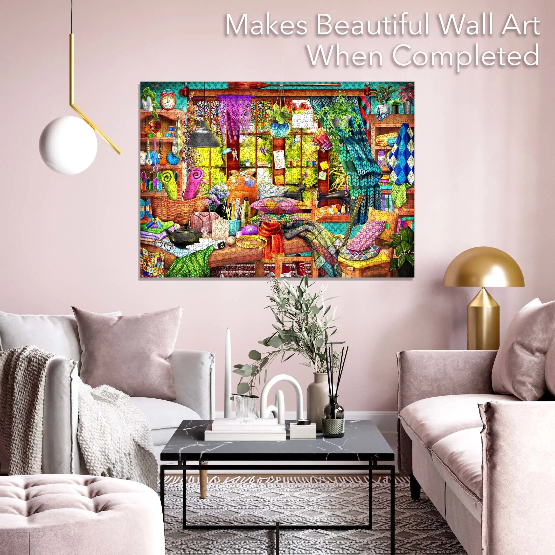 Mom'S Workshop Jigsaw Puzzles 1000 Piece - VINE GLOBAL