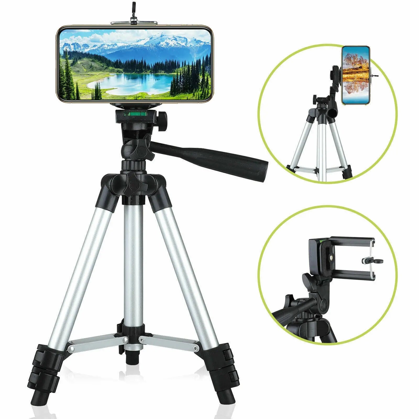 Professional Camera Tripod Stand Holder Mount For Cell Phone, Portable Tripod, Mobile Phone Live Stream Holder, Camera Tripod - VINE GLOBAL