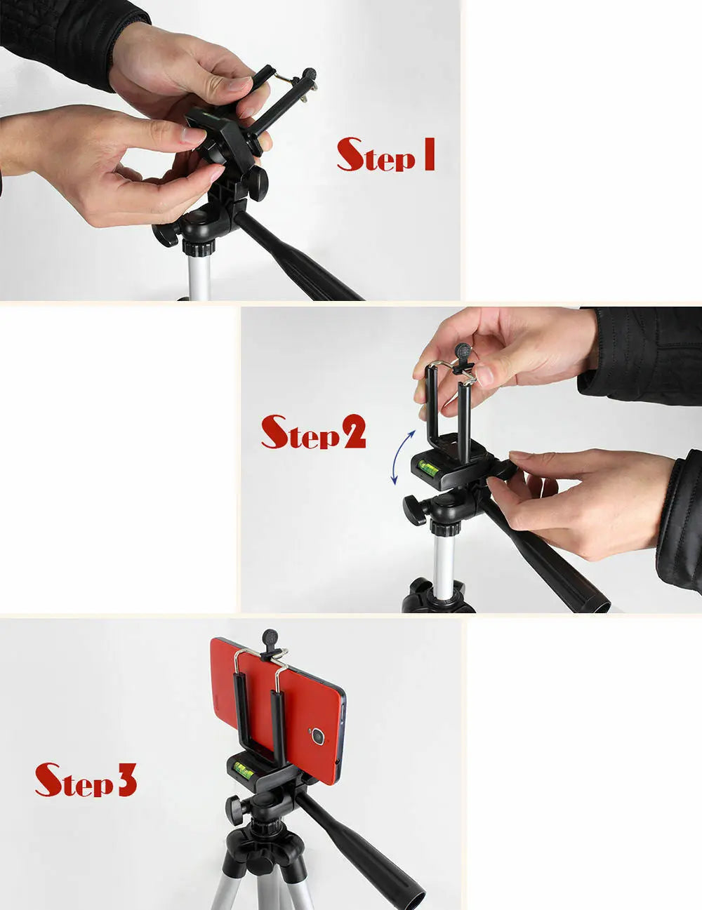 Professional Camera Tripod Stand Holder Mount For Cell Phone, Portable Tripod, Mobile Phone Live Stream Holder, Camera Tripod - VINE GLOBAL
