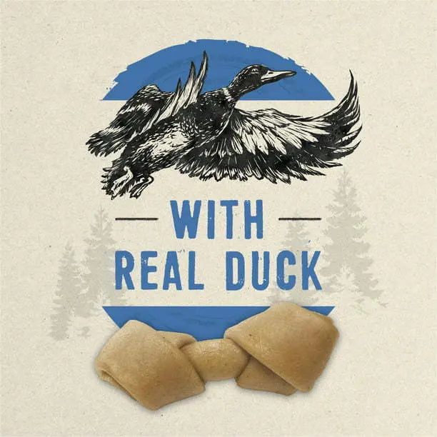 Purina Prime Bones Real Duck Natural Chews for Dogs, 26 ct Pouch - VINE GLOBAL