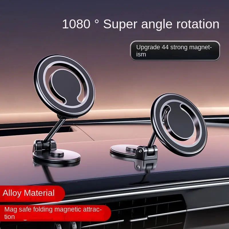 Fits MagSafe Car Mount, Magnetic Phone Holder For Car, Hands Free IPhone Car Holder Mount Dash Phone Mount For Car Fit For IPhone 14 13 12 Pro Max Plus Mini MagSafe Case - VINE GLOBAL