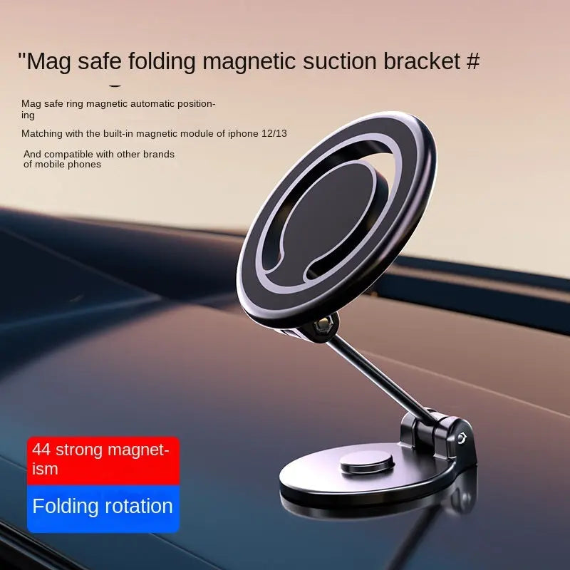 Fits MagSafe Car Mount, Magnetic Phone Holder For Car, Hands Free IPhone Car Holder Mount Dash Phone Mount For Car Fit For IPhone 14 13 12 Pro Max Plus Mini MagSafe Case - VINE GLOBAL