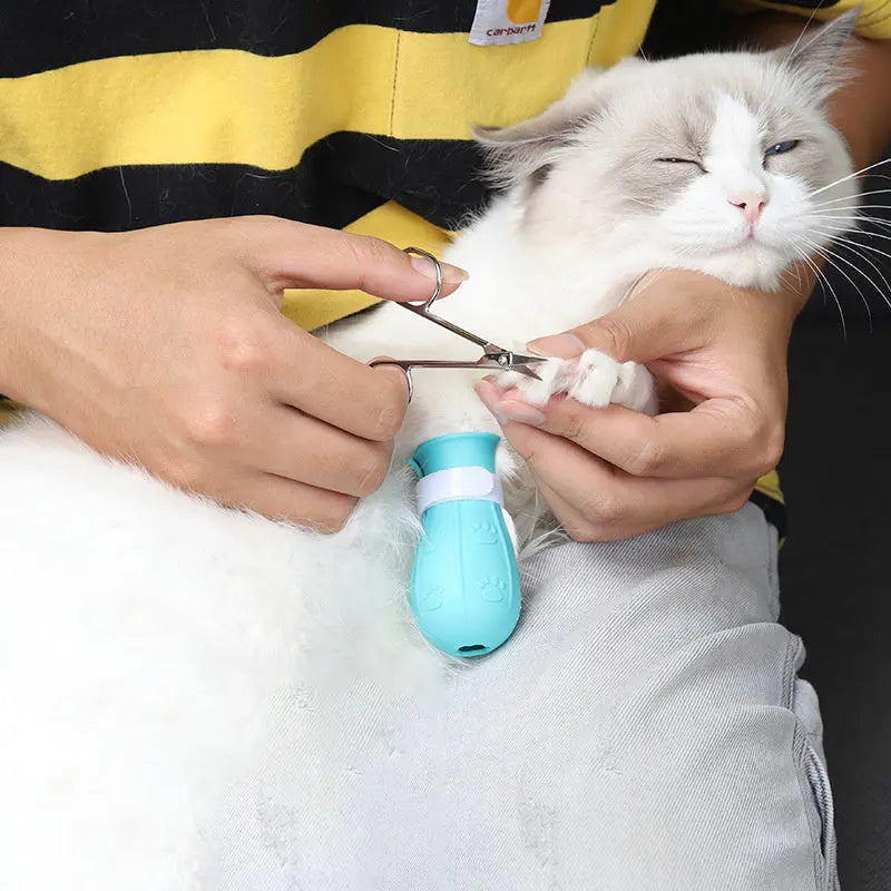 Adjustable Cat Foot Claw Cover Anti-Scratch Prickly Nail Glove Cat Boots For Cats Only, Anti-Scratch Cat Feet Claw Covers Adjustable Prickly Anti-Off Shoes Nail Glove - VINE GLOBAL