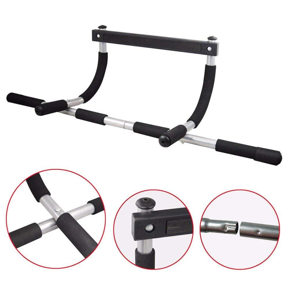 Door Pull Up Bar Doorway Upper Body Workout Exercise Strength Fitness Equipment for Home Gym - VINE GLOBAL