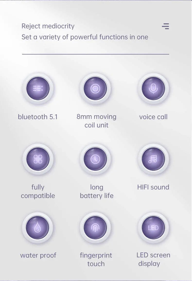 Dragon 32MAX Touch Bluetooth Earbuds - VINE GLOBAL