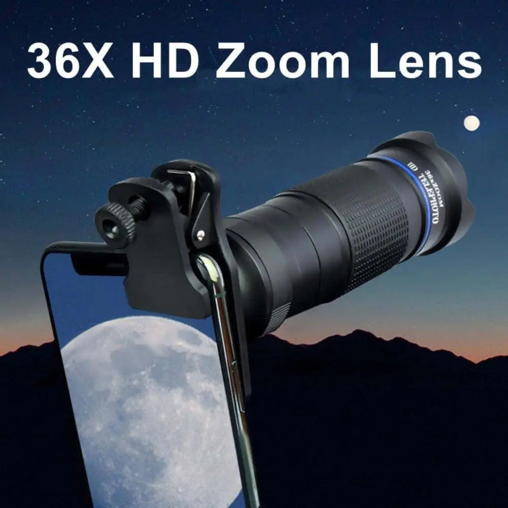 Dragon 36X Mobile Phone Lens Kit With Tripod - VINE GLOBAL