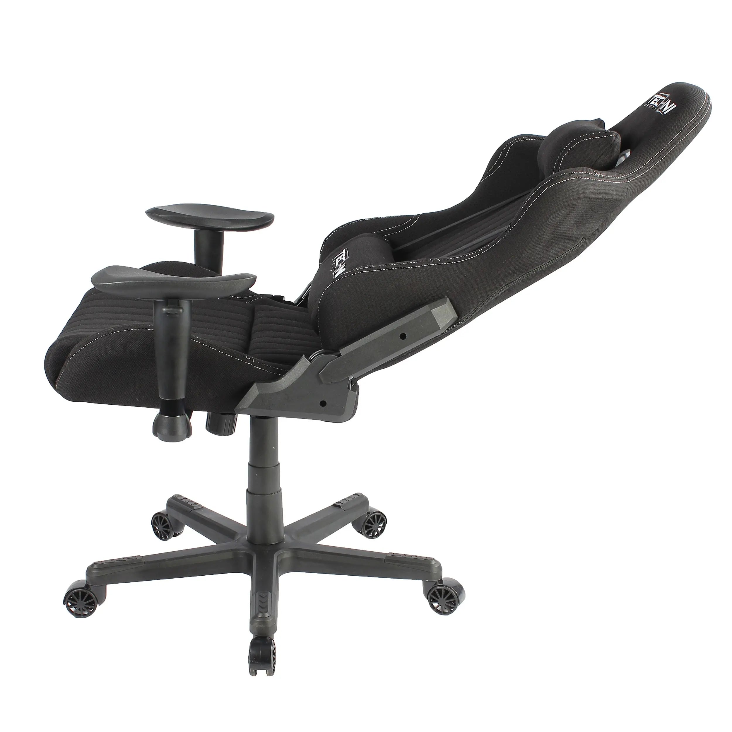 Techni Sport TS-F44 Fabric Ergonomic High Back Racer Style PC Gaming Chair, Black - VINE GLOBAL
