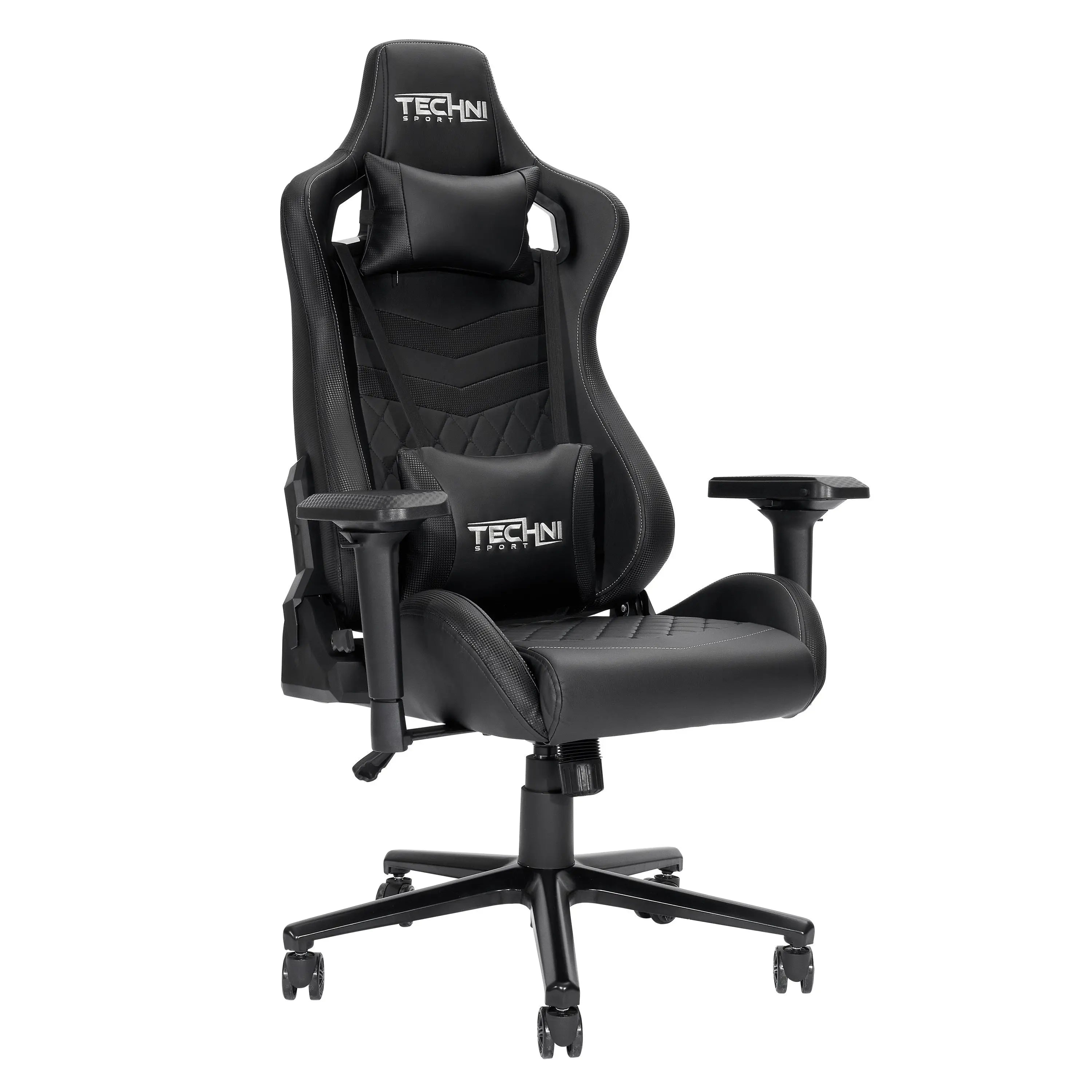 Techni Sport TS-83 Ergonomic High Back Racer Style PC Gaming Chair, Black - VINE GLOBAL