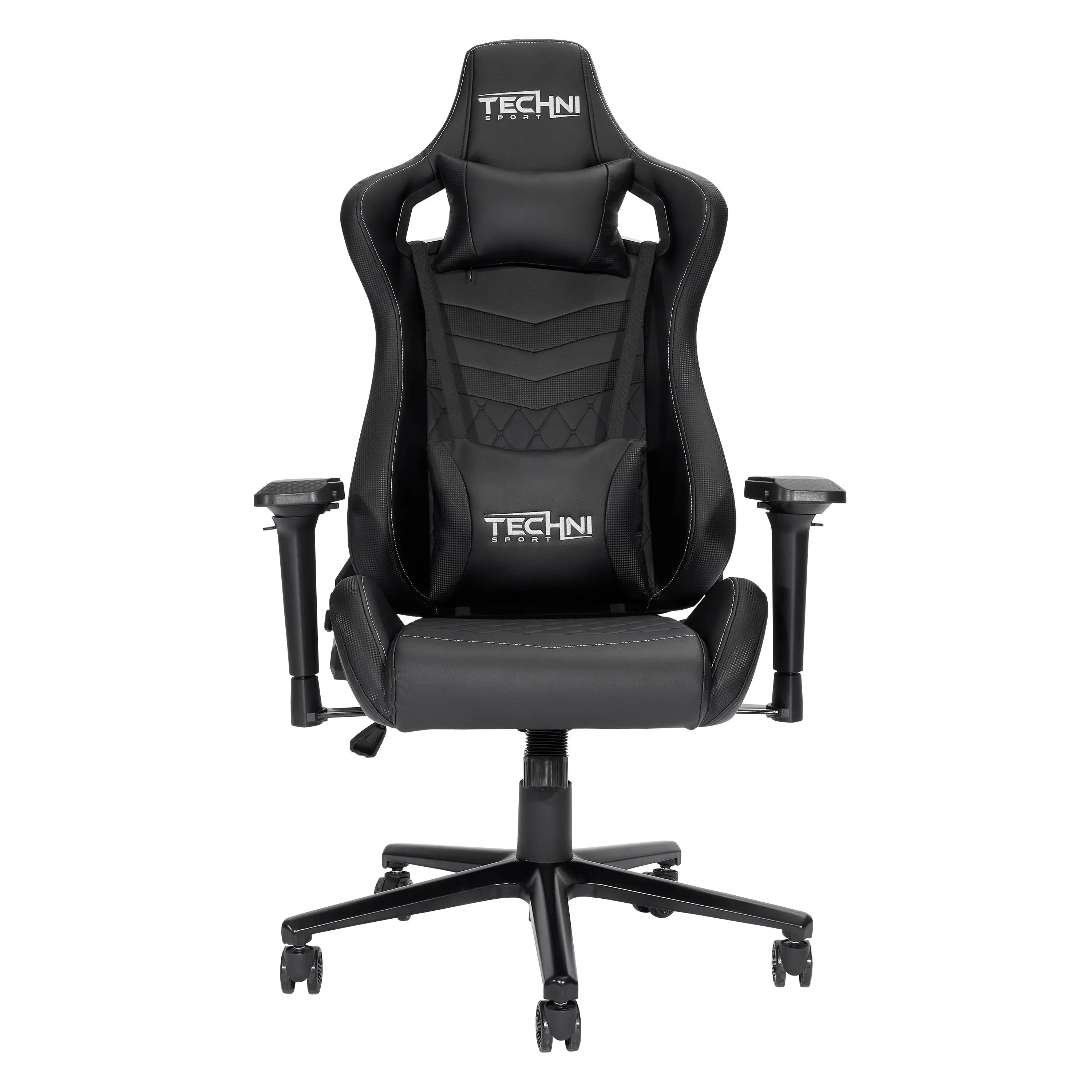 Techni Sport TS-83 Ergonomic High Back Racer Style PC Gaming Chair, Black - VINE GLOBAL