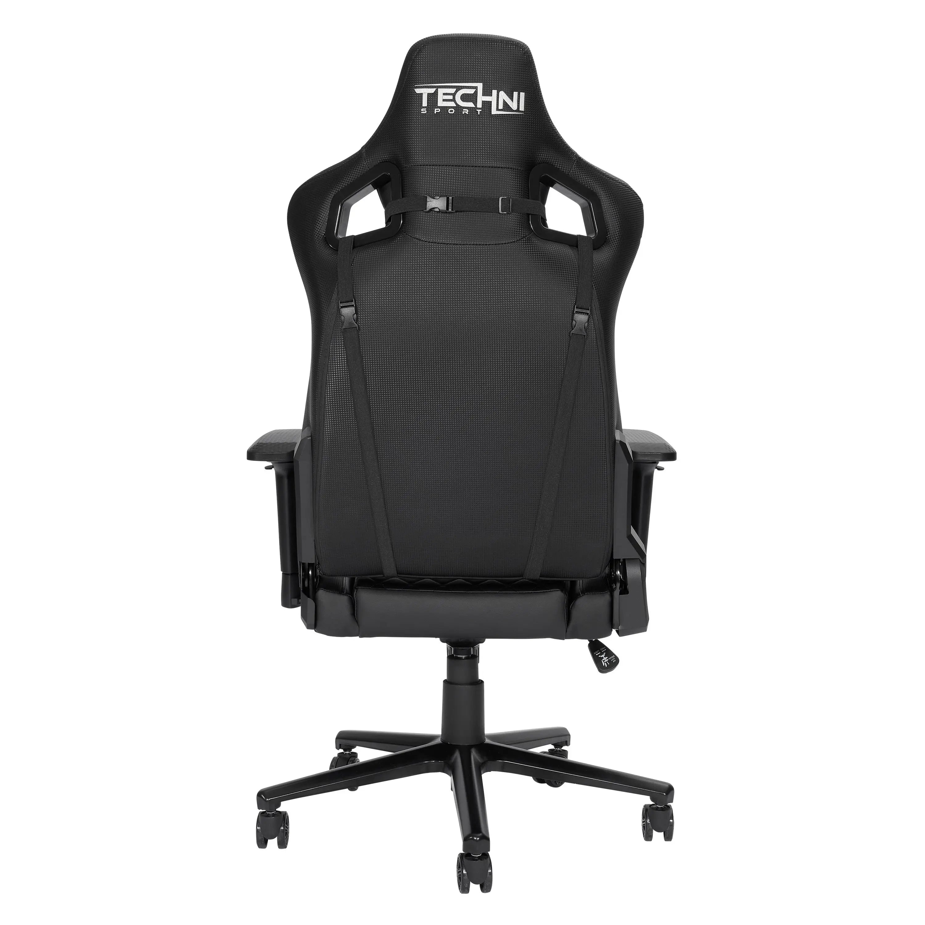 Techni Sport TS-83 Ergonomic High Back Racer Style PC Gaming Chair, Black - VINE GLOBAL
