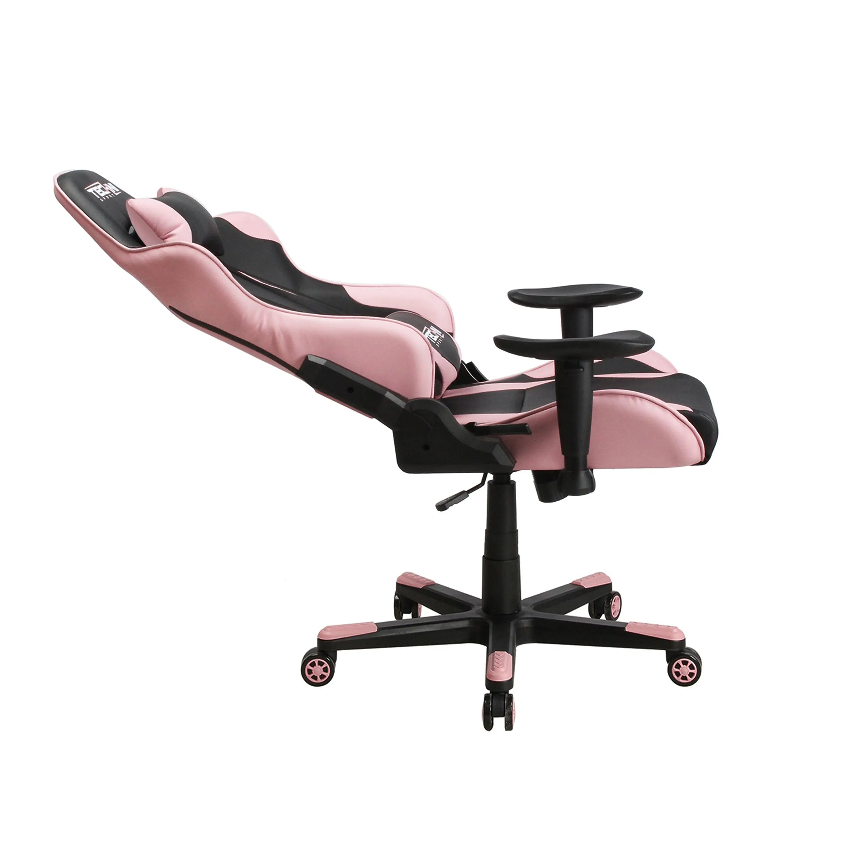Techni Sport TS-4300 Ergonomic High Back Racer Style PC Gaming Chair, Pink - VINE GLOBAL