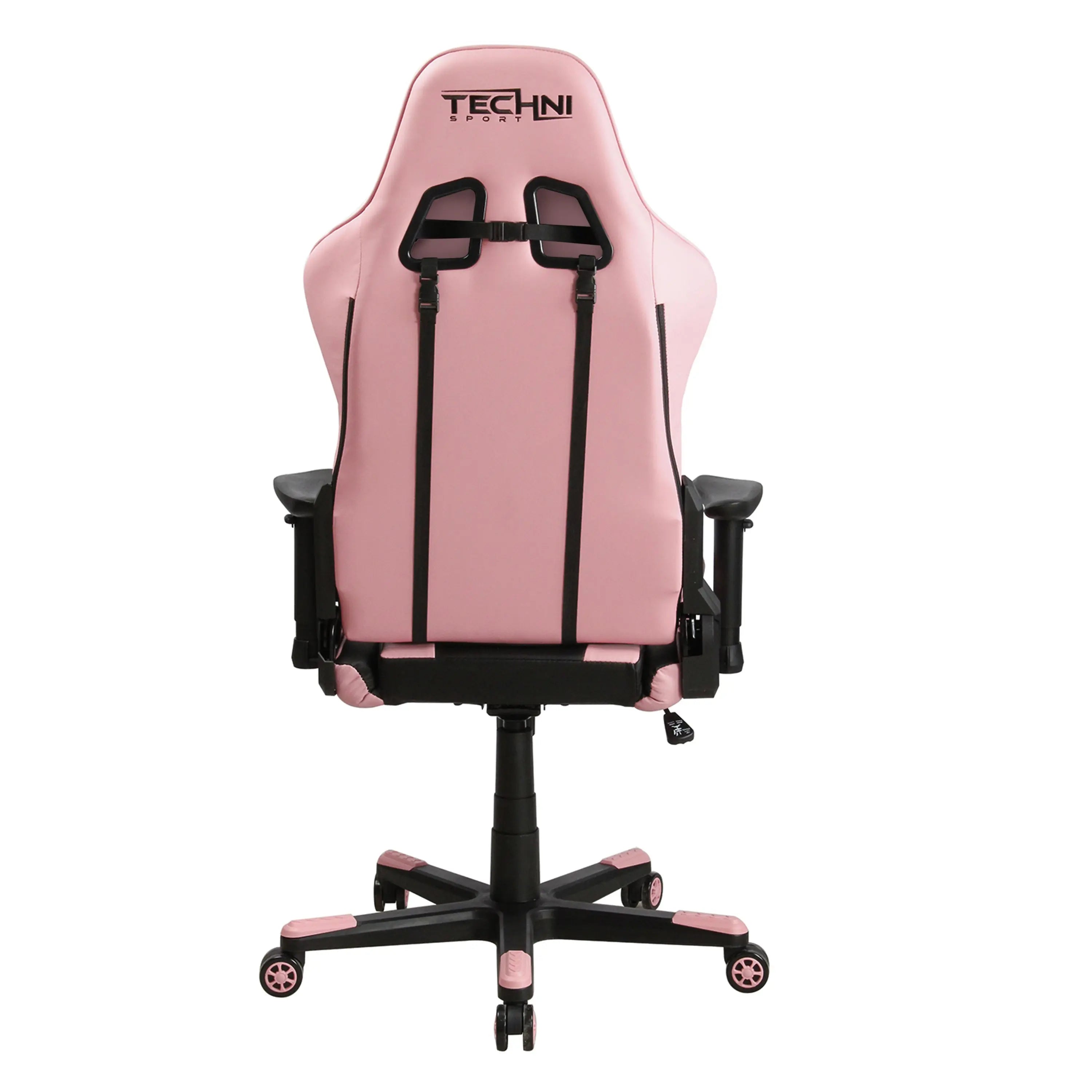 Techni Sport TS-4300 Ergonomic High Back Racer Style PC Gaming Chair, Pink - VINE GLOBAL